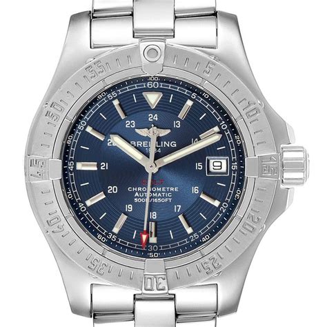 breitling colt blue band|best breitling colt watches.